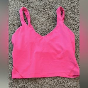 lululemon sonic pink align tank